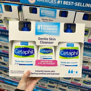 Set sửa rửa mặt cetaphil