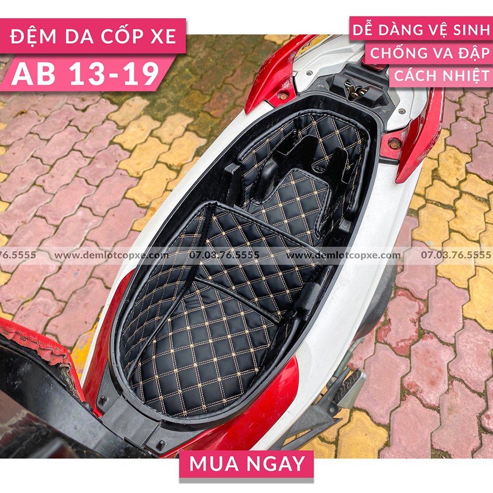 Lót Cốp Cách Nhiệt Honda Airblade 2013 - 2019 - Nguyên Cốp -  Độ Bền Cao - Bảo Hành 1 Năm ( Đường May, Lỗi Do Sản Xuất)