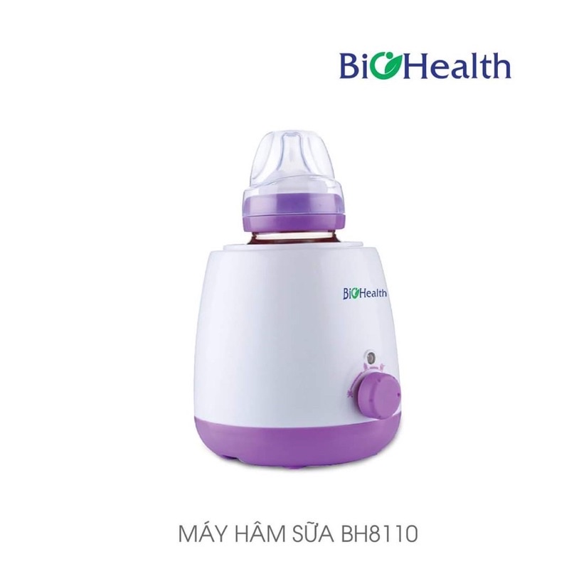 Máy hâm sữa, máy hâm sữa tiệt trùng BIOHEALTH BH8110 đa năng hâm sữa hâm thức ăn và tiệt trùng bảo hành 12 tháng HS8110