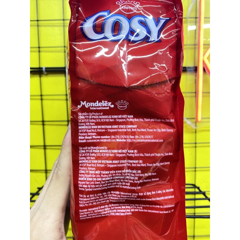 Bánh quy sữa Cosy Marie gói 576g (24gói x 24g)