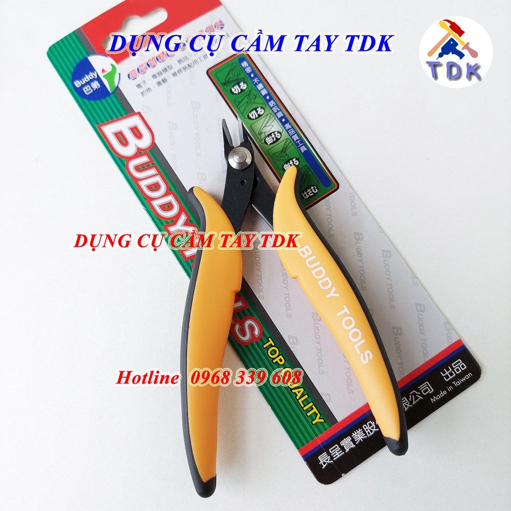 Kìm cắt chân linh kiện cao cấp BG0018 Buddy - Taiwan