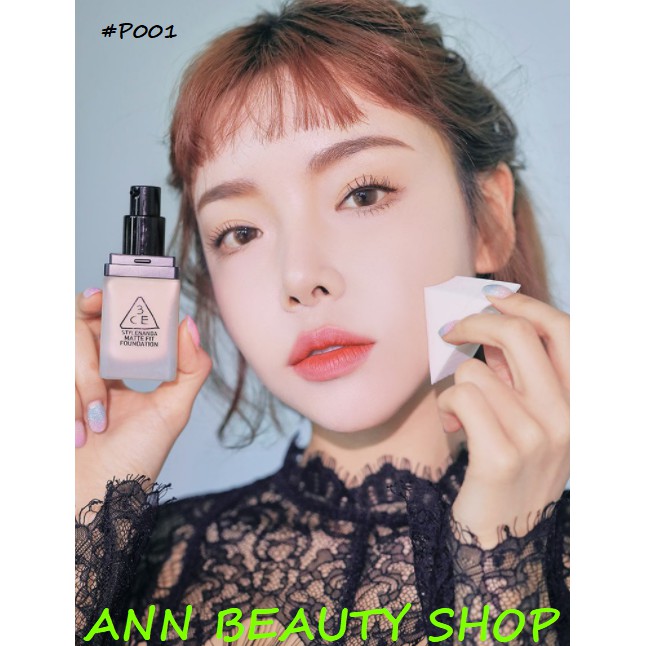 Kem nền 3CE MATTE FIT FOUNDATION 35ml SPF50+ PA+++ | BigBuy360 - bigbuy360.vn