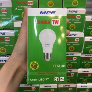 Bóng led bulb mpe 3w-12w
