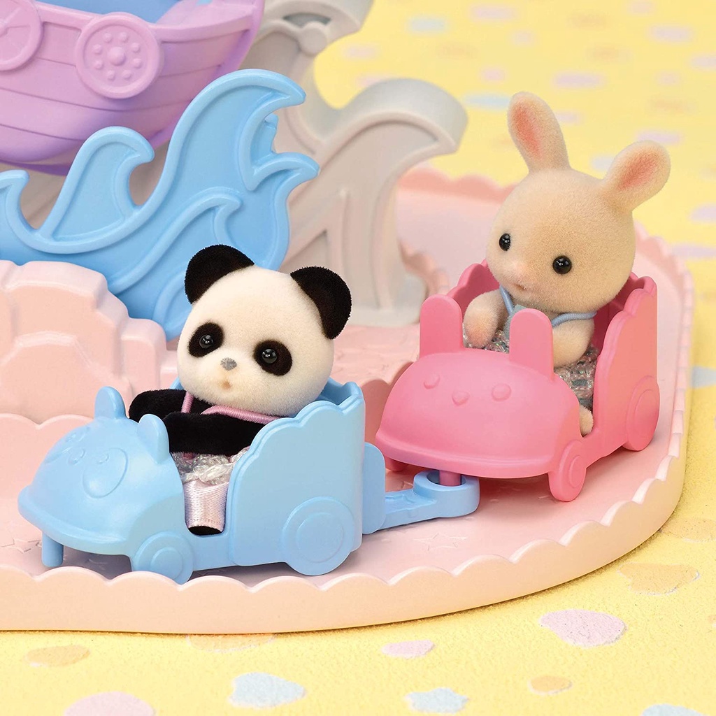 Sylvanian Families Lâu Đài Của Bé Ở Công Viên Giải Trí Amusement Park Baby Castle