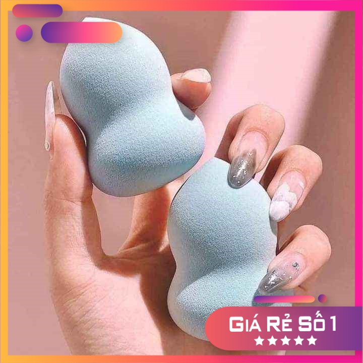 Hộp Bộ 8 miếng Mút Trang Điểm Kèm Hộp Đựng Tiện Dụng Siêu xinh