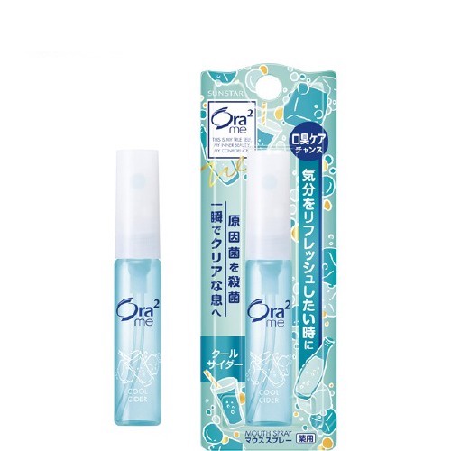 Xịt thơm miệng Sunstar ora2 6ml - Panda fukuoka -   khử mùi hôi miệng tức thời hiệu quả lâu