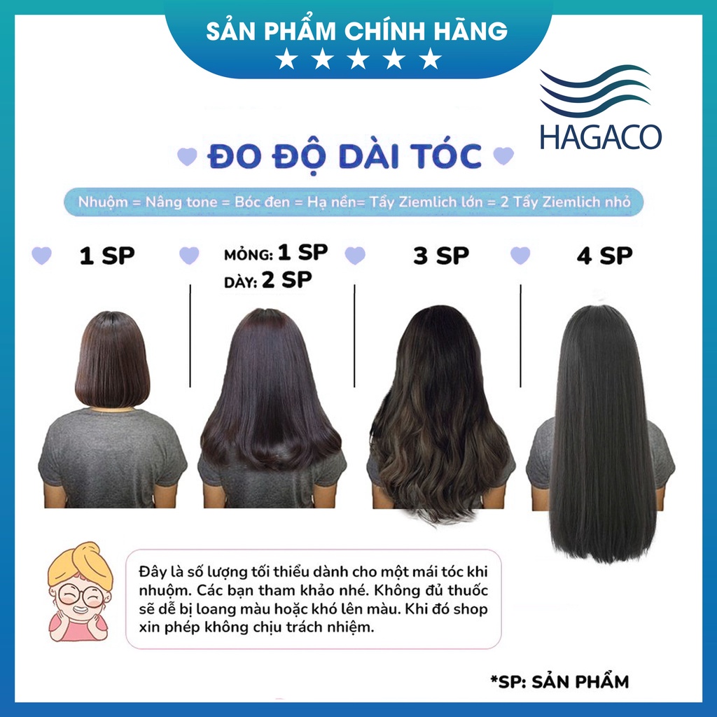 Thuốc Nhuộm Tóc Chính Hàng Màu NÂU KHÓI SÁNG | Không Tẩy Tặng Oxy Trợ Nhuộm Găng Tay, Mũ Ủ, Chụp tại