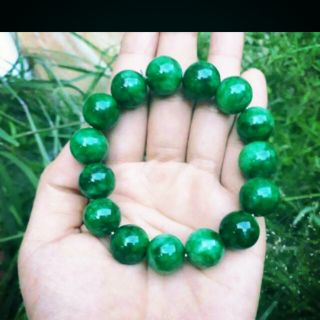 Vòng thạch anh xanh lục 10mm (có quà tặng)