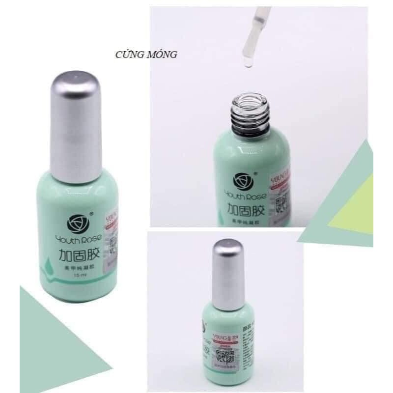 Sơn base, top, cứng móng hoa hồng [Thanh Vy Nail]