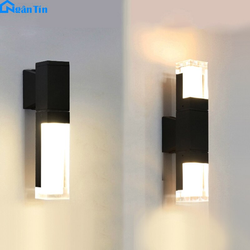 Đèn Led treo tường gắn tường ngoài trời trong nhà Led 10W 220V VNT666 Ngân Tin