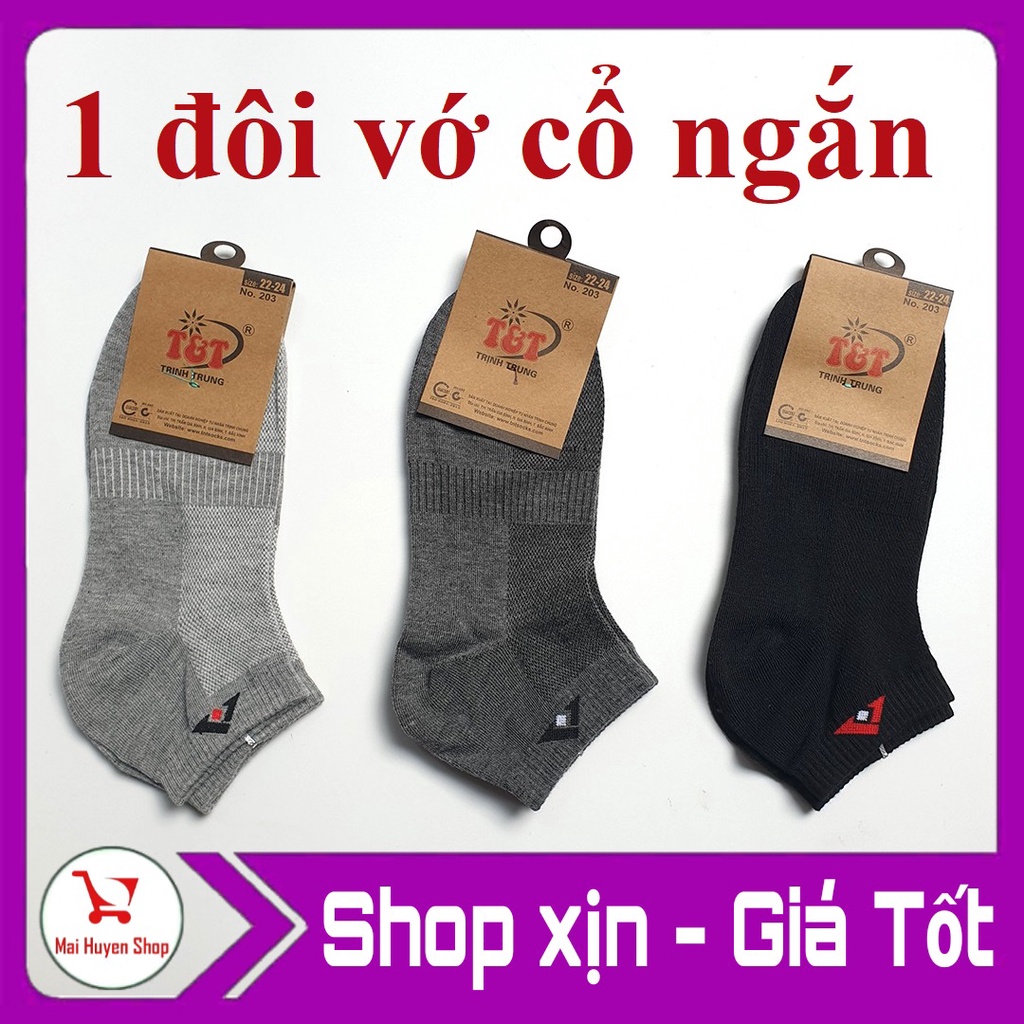 Vớ Cổ Ngắn T&T Nhiều Màu Nhiều Mẫu Thoáng Khí Khử Mùi Hôi Siêu Bền - Tất Nam Cổ Ngắn Cá Tính Thích Hợp Nhiều Loại Giày