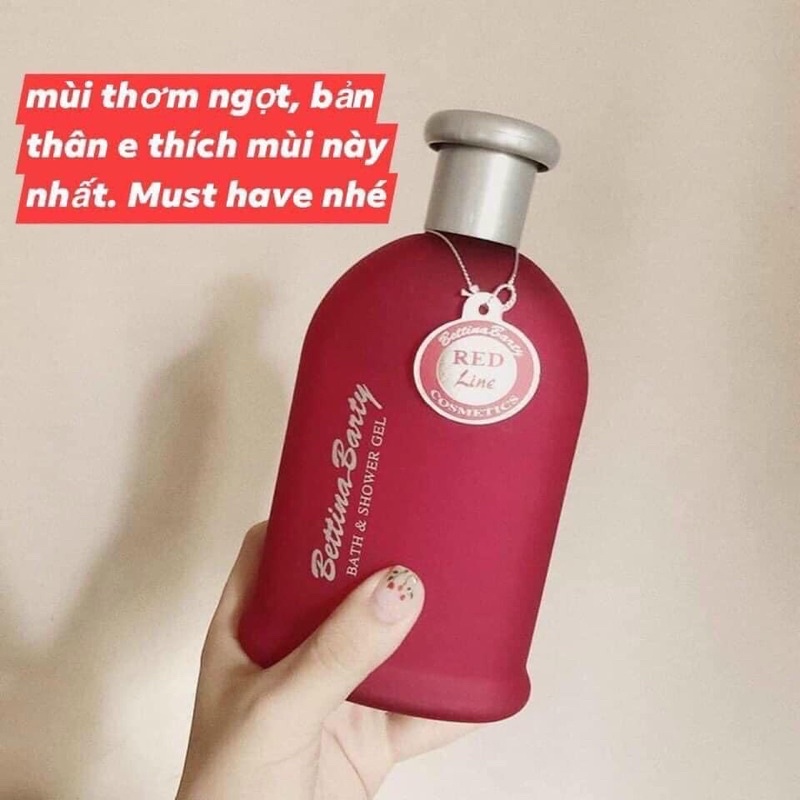 Sữa Tắm Tinh Đâu Nước Hoa Bettina