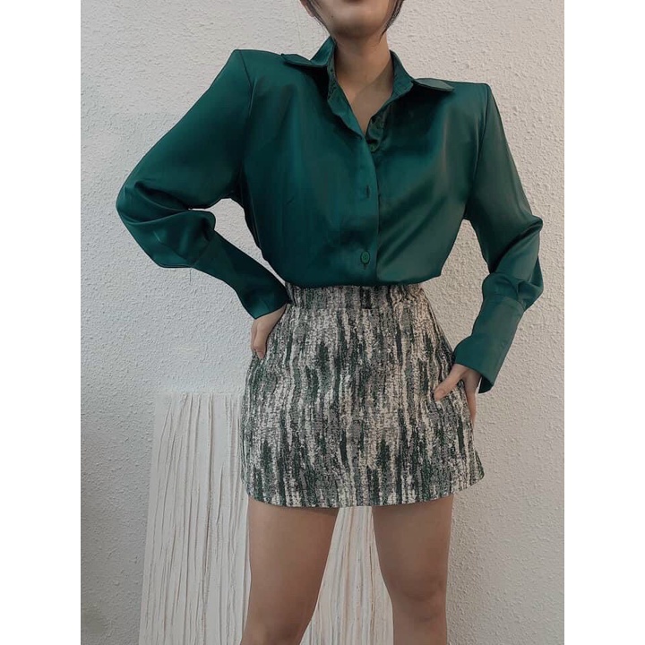 SƠ MI ĐỘN VAI NHIỀU MÀU 😀😀😀