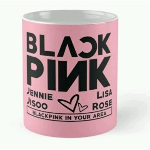 Cốc sứ Black Pink - Xưởng in sỉ lẻ