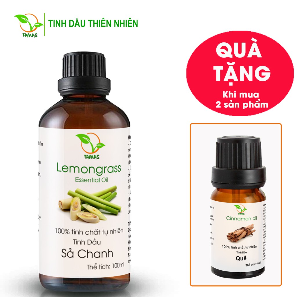 Tinh dầu sả chanh nguyên chất TAMAS,tinh dầu xông phòng, khử mùi,làm thơm phòng,dùng được cho đèn xông,máy phun sương.