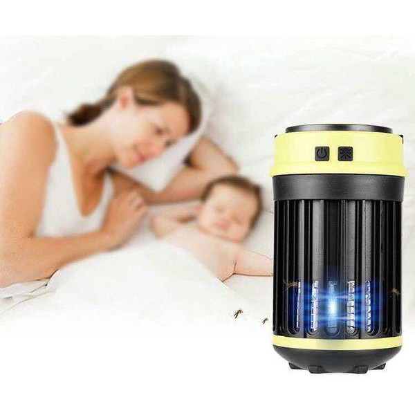 Đèn bắt muỗi 3 trong 1 mẫu mới (đèn bão dã ngoại / sạc năng lượng mặt trời / đèn bắt muỗi / sạc pin dự phòng)
