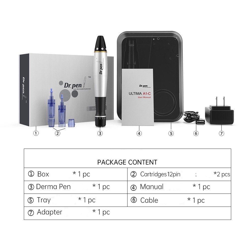 Máy Phi Kim Cấy Tảo Cấy Phấn DR.PEN A1 - Thẩm Mỹ Huyền Trang NANOCEE