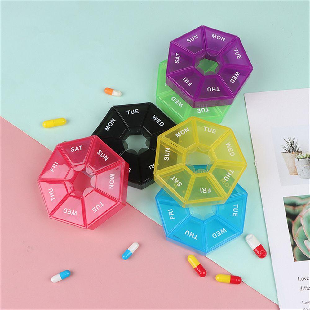 Hộp Đựng Thuốc / Máy Tính Bảng Bằng Nhựa Tiện Dụng Mang Theo Du Lịch