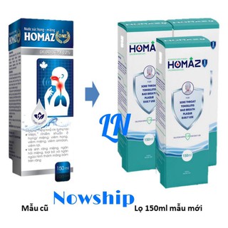 Nước súc họng miệng homaz one 150ml