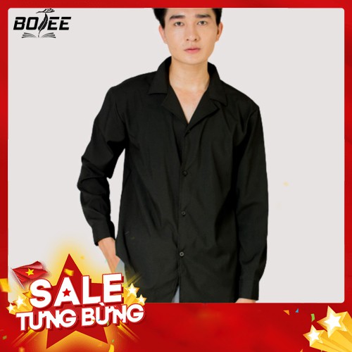 -Hàng nhập khẩu Áo sơ mi Vest tay dài unisex nam nữ form rộng kiểu Hàn Quốc hàng hiệu cao cấp chất lụa mềm mịn - Basic2
