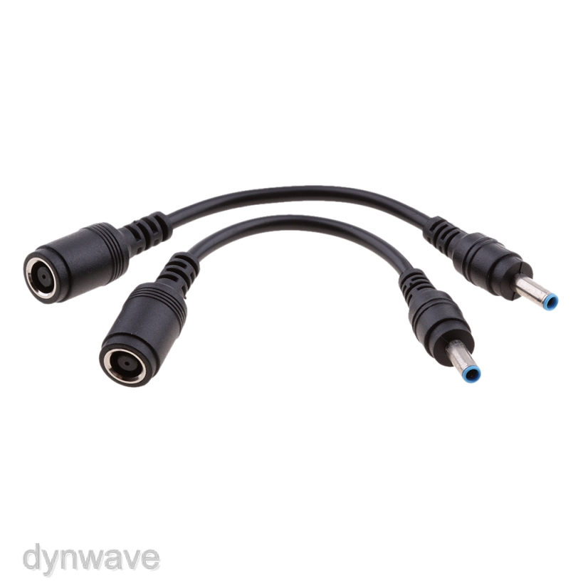 Set 2 Giắc Cắm Chuyển Đổi DC Power 4.5X3.0Mm Male Sang 7.4x 5.0mm Female Cho HP DELL