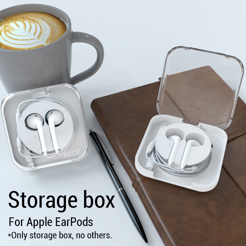 Hộp Cứng Đựng Tai Nghe Nhét Tai Có Dây Cho Apple EarPods