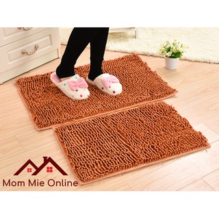 [60 x 40cm] Thảm san hô sợi dài, dày, siêu thấm, êm chân, chống trượt - B124