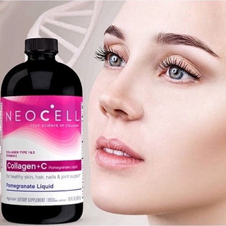 Collagen Nước Lựu NeoCell Collagen + C Pomegranate Liquid 4000mg 473ml