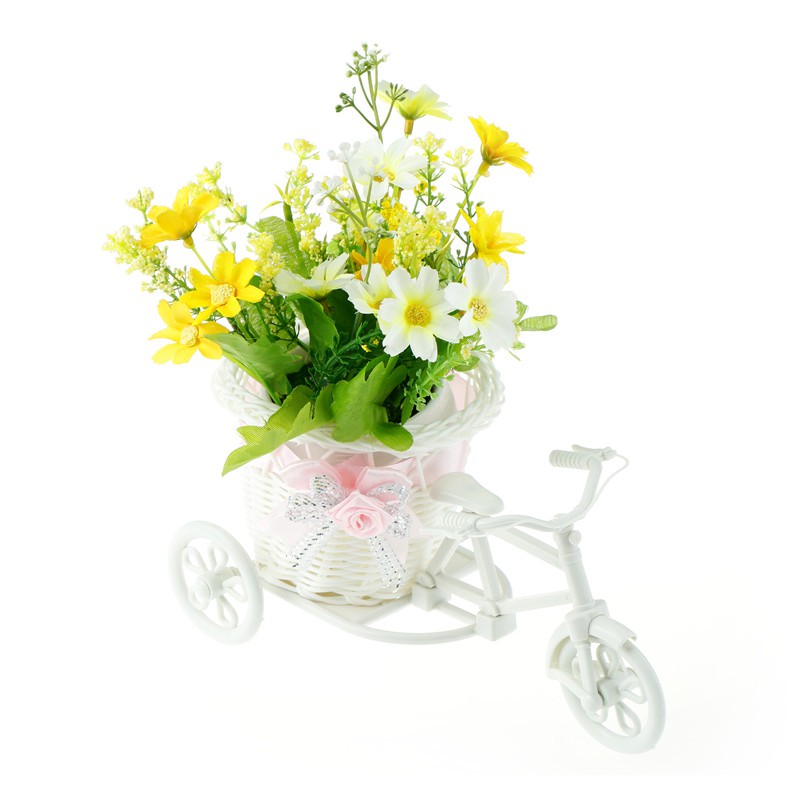 Giỏ đựng trang trí hình xe ba bánh