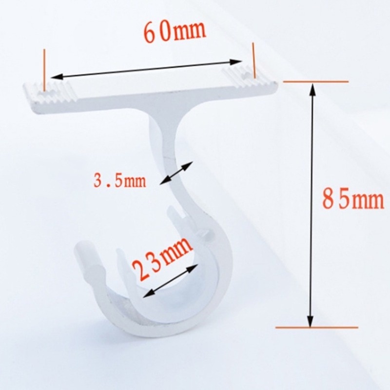 Móc Treo Rèm Cửa Sổ Bằng Hợp Kim Nhôm Chắc Chắn Có Thể Điều Chỉnh
