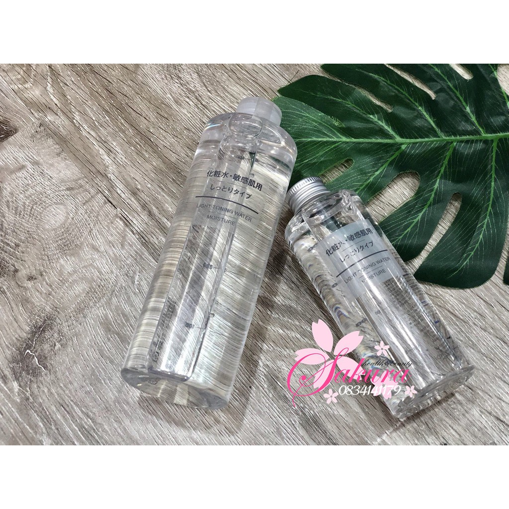 Toner Muji Light Toning Water Moisture ( dòng Moisture )