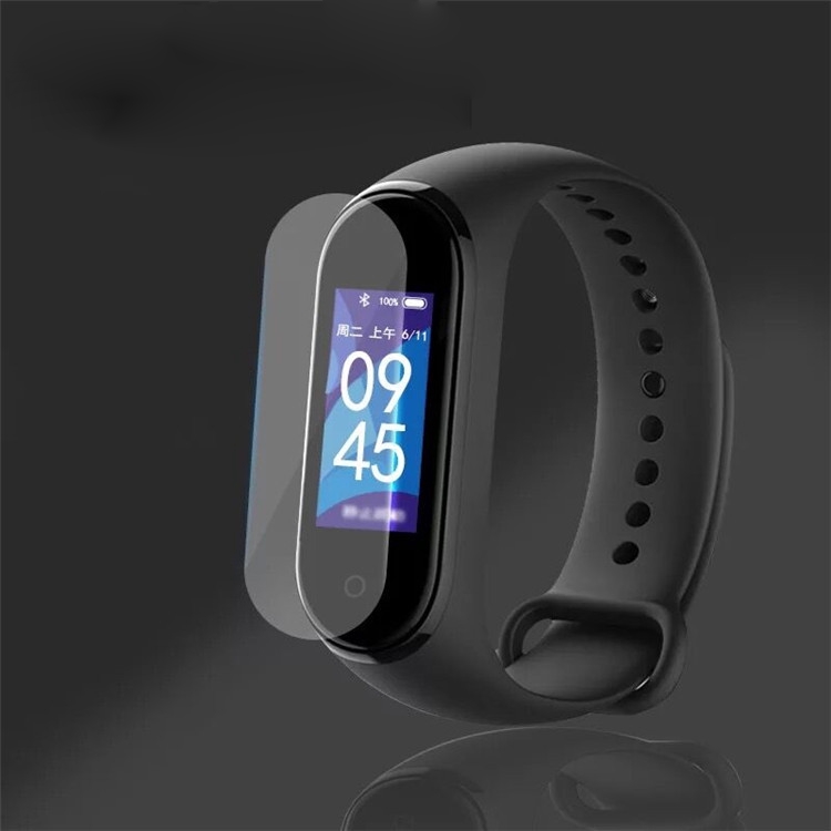 Miếng dán chống trầy bảo vệ màn hình HD cho vòng tay thông minh Xiaomi Miband 4 2 3 5 6