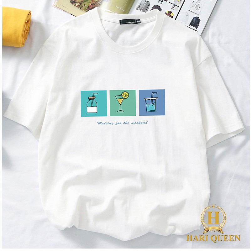 Áo phông 3 ly nước ô vuông HARI0420