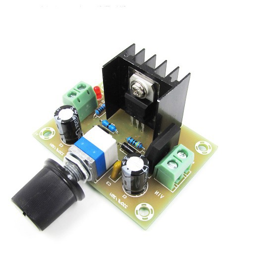 Bộ mô đun điều chỉnh điện áp DC-DC DC 1.2-30V LM317 tiện dụng