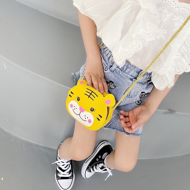 Túi đeo chéo hình thú dễ thương cho bé trai, bé gái