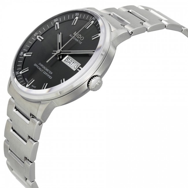 Đồng Hồ Cơ Nam MI-DO Trắng Automatic Saphire Siêu Bền Dáng Cổ Điển Độc Đáo