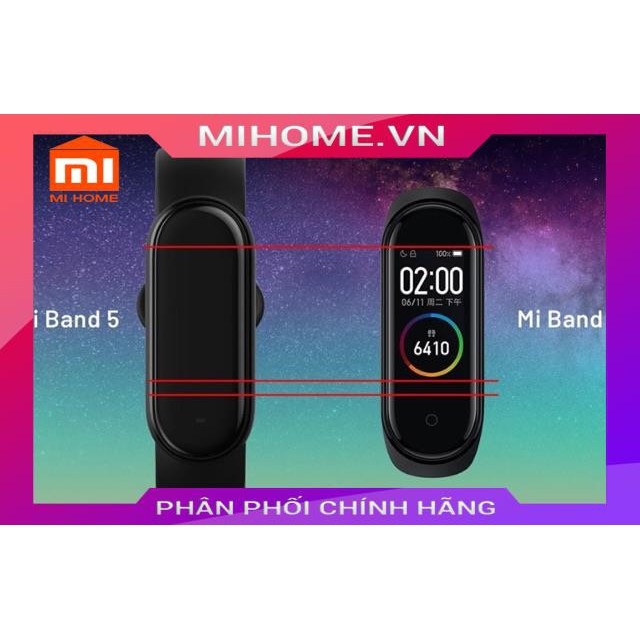 Đồng Hồ Xiaomi Mi Band 5 - Hàng Chính Hãng Mi Home