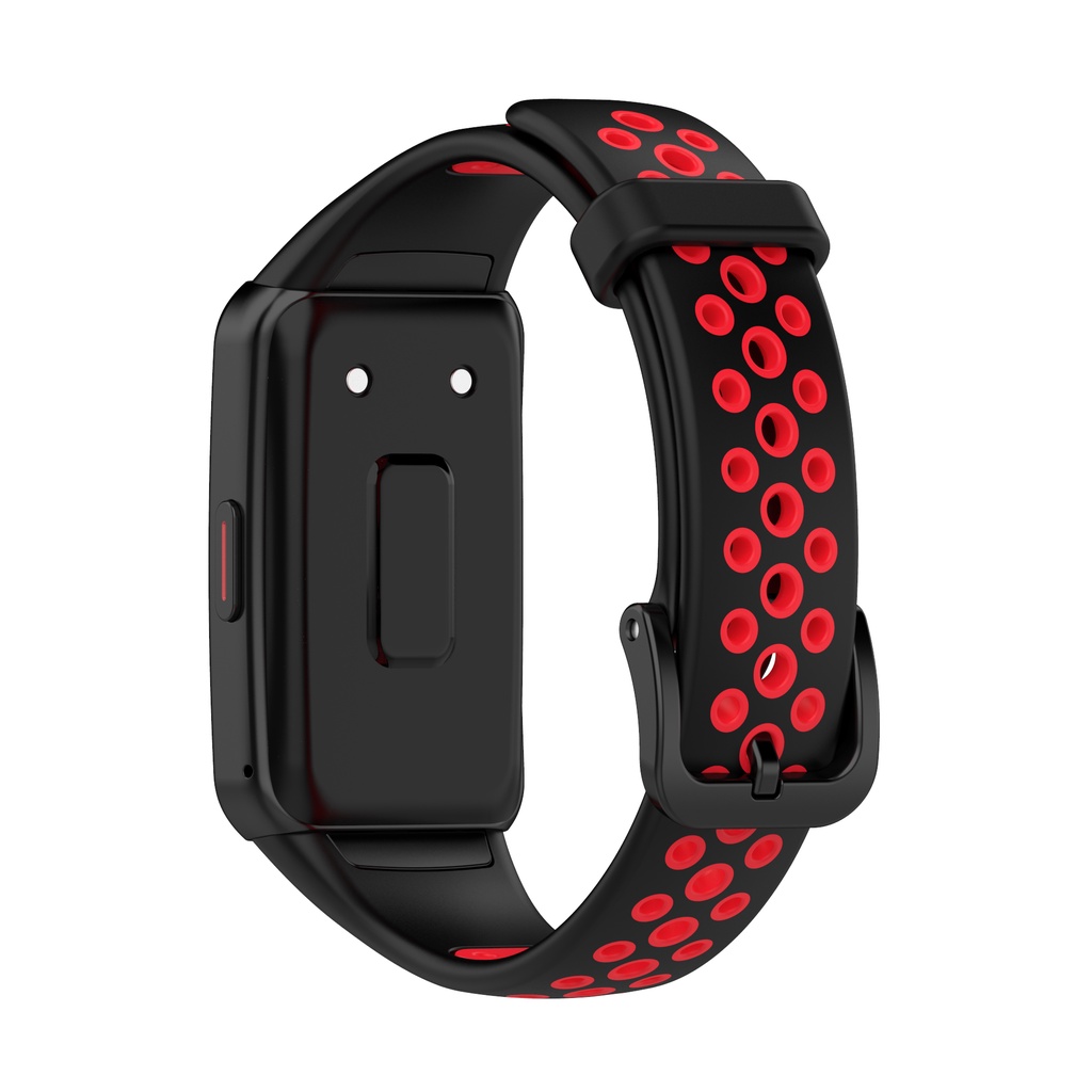 Dây đeo silicon JANSIN thay thế thích hợp cho đồng hồ thông minh Huawei Band 6