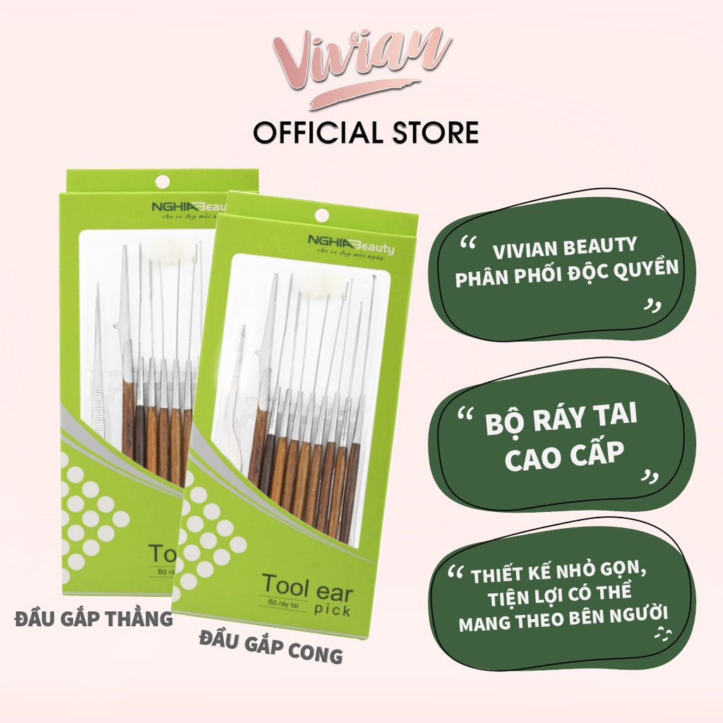 BỘ RÁY TAI KỀM NGHĨA TOOL EAR PICK (MP7222 / MP7223)