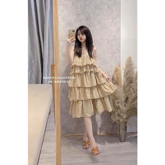 [Mã FAMARAL1 giảm 10K đơn 50K] [Siêu Hot] Váy Hoa Nhí 2 Dây Đũi Tầng 2 Màu Siêu Xinh Có Ảnh Thật Kèm Video | BigBuy360 - bigbuy360.vn