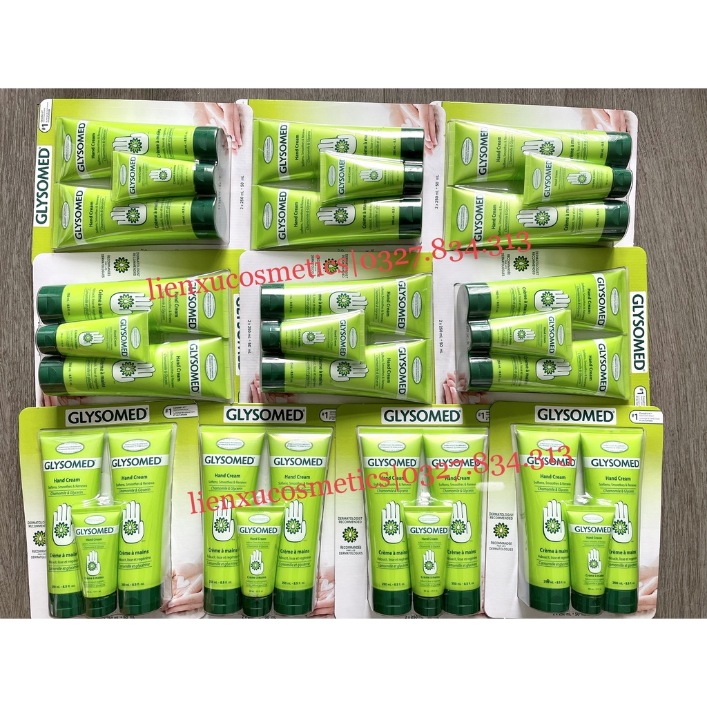 Kem dưỡng da tay Glysomed 50g&250g