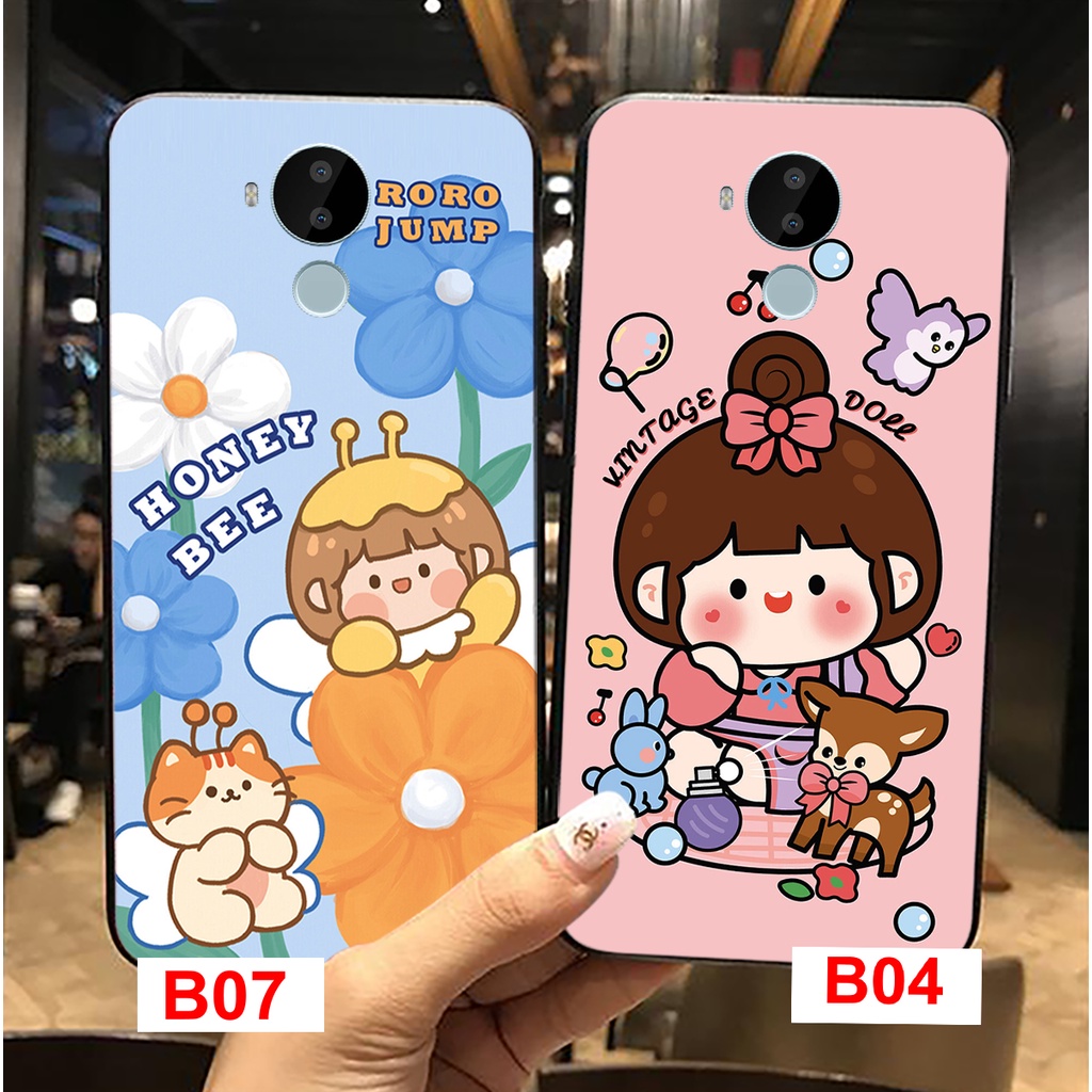 Ốp lưng Nokia Nokia 3.4 - Nokia C20 - Nokia C30 - Nokia G10 cô giá jumzozo cực đáng yêu dễ thương