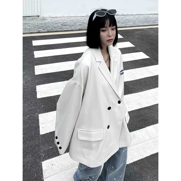 ÁO BLAZER RIUTHN FORM UNISEX NAM NỮ (hình chụp thật)