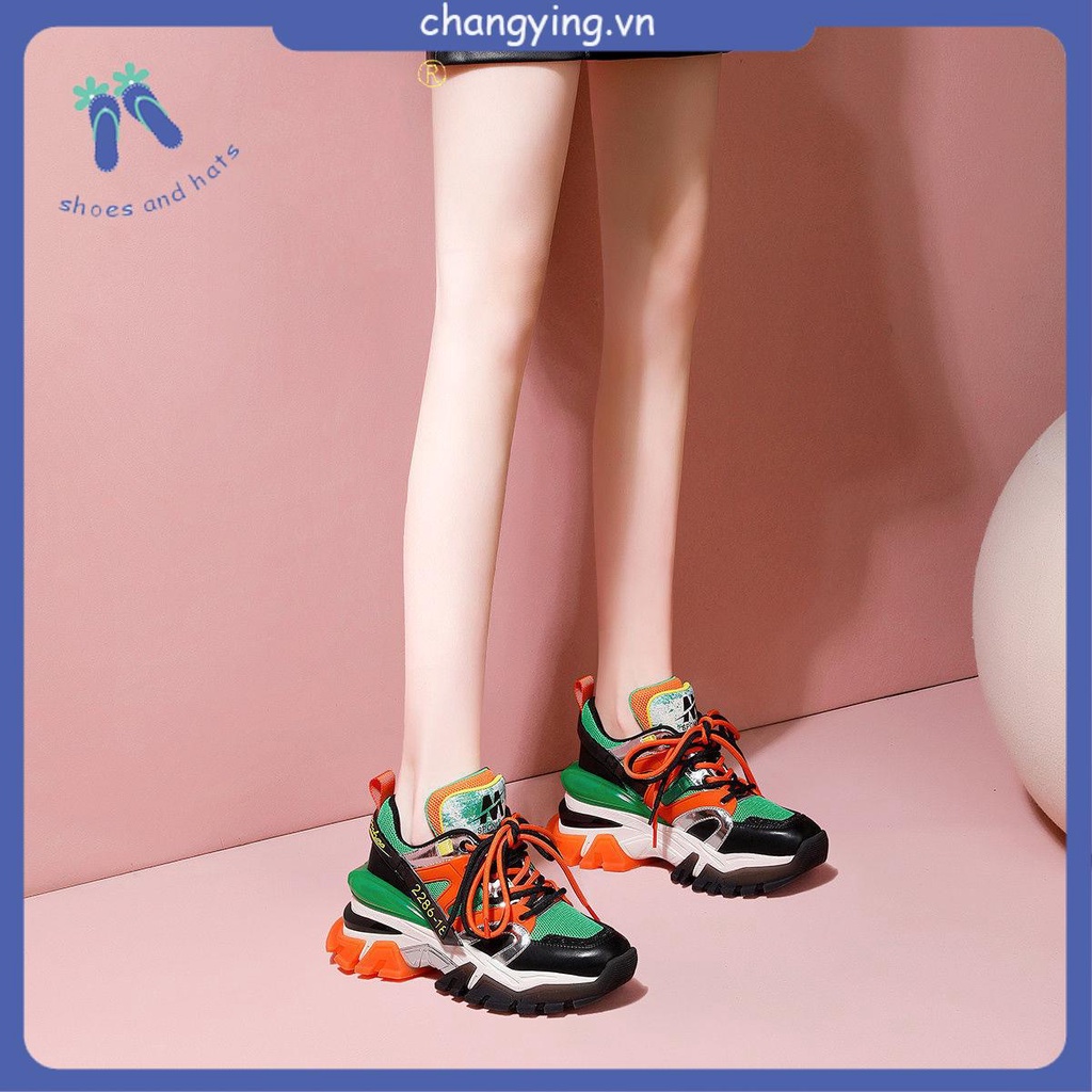 Dép nữ Giày Tăng Chiều Cao Thiết Kế Thoáng Mát Thời Trang Mùa Xuân