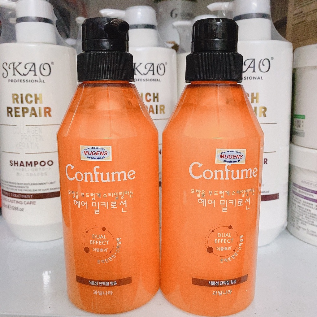 Gel tạo kiểu giữ nếp Confume Hair Lotion 400ml (xả khô )