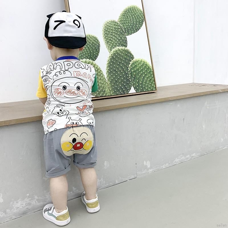 Bộ quần áo hoạt hình dễ thương cho bé trai