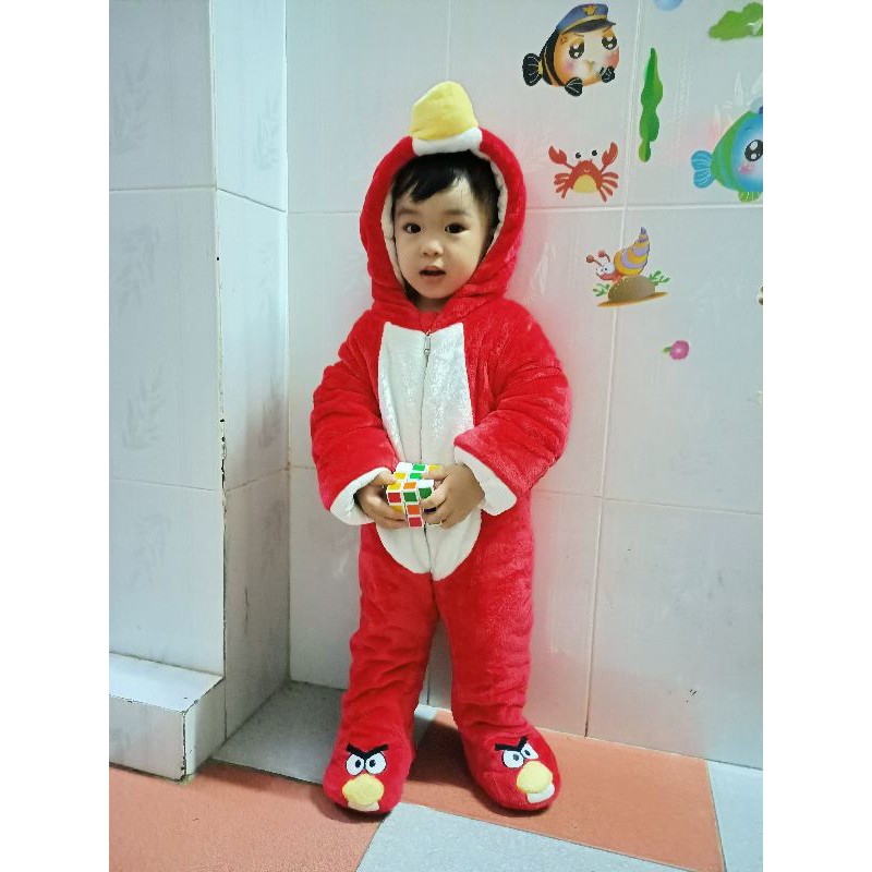 Body ấm cho bé ( bộ Angry Birds cho bé si tuyển siêu ấm)