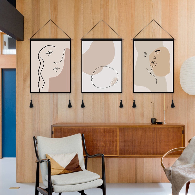 Tranh Vải Treo Tường Trang Trí Phong Cách Tối Giản Cực Kì Tinh Tế | BigBuy360 - bigbuy360.vn