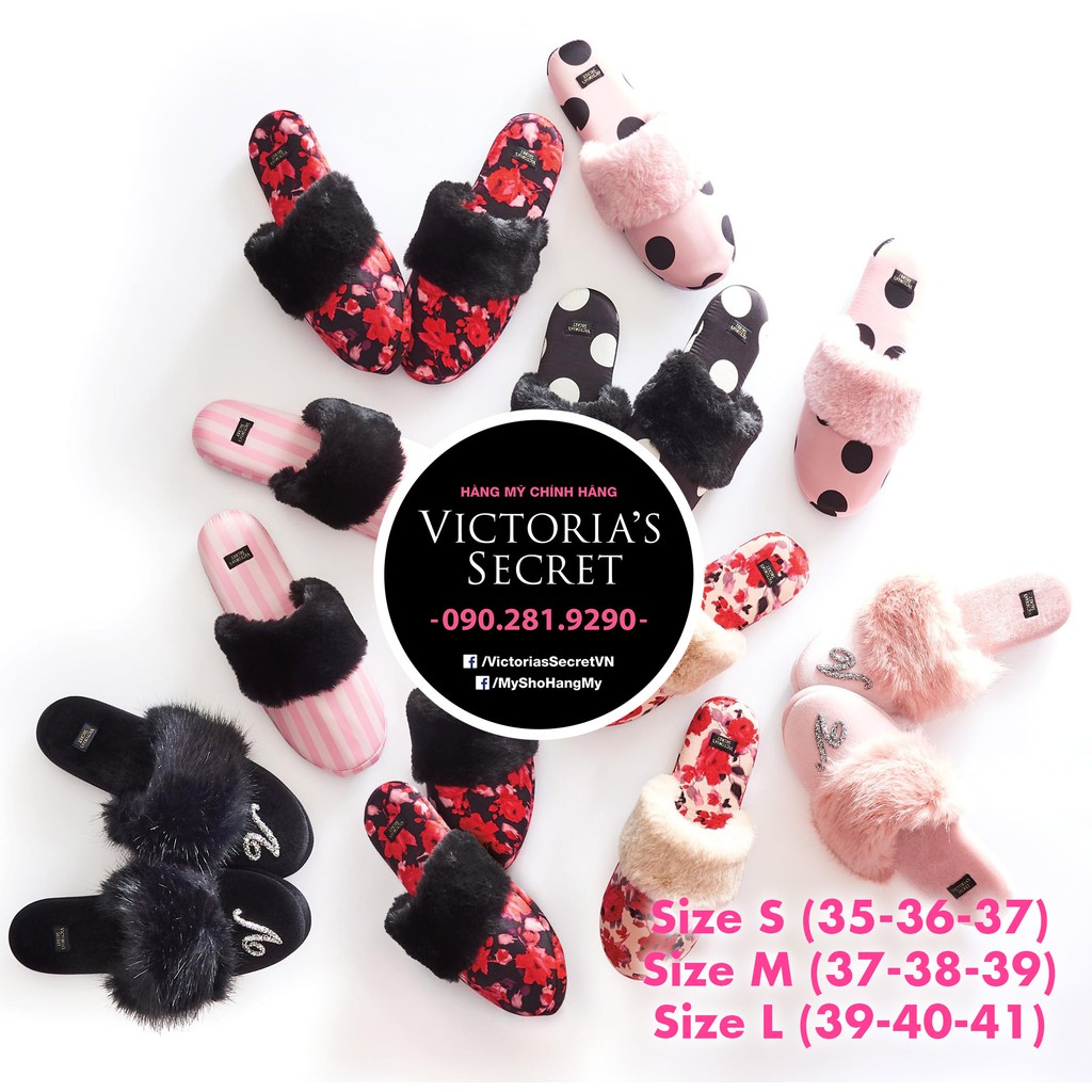Dép đi trong nhà/ Dép kiểu/ Dép thời trang - Victoria's Secret USA