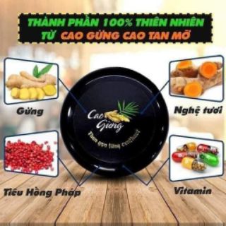 Cao gừng cát tường